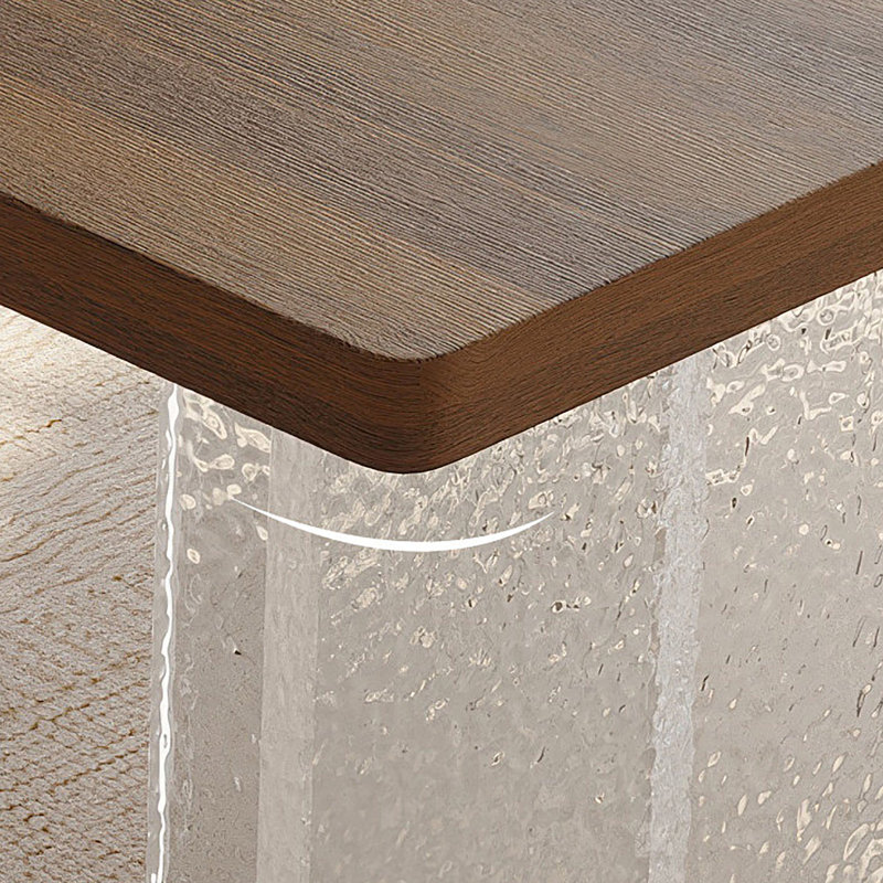Table en pierre frittée acrylique, H 29,5 po x l 63 po x P 31,5 po, 7
