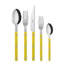 Bistrot Solid 5 - Piece Stainless Steel Flatware Set - Service for 1-1511118381