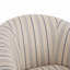 Fauteuil demi-tonneau rembourré, fauteuil d'appoint pour la maison