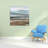Abstract Ocean Unframed Canvas Wall Art 16" X 16"