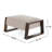 Stylish bench with simple design