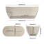  Baignoire de trempage autoportante 63 po. X 31 po. Terrazzo-107134572