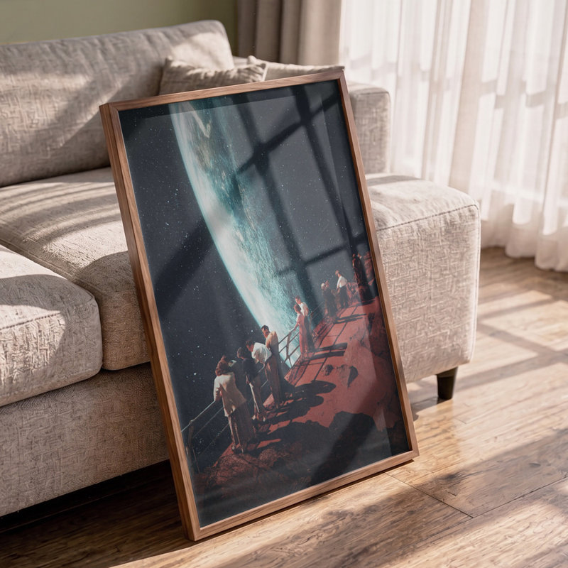 Missing the Ones We Left Behind by Frank Moth — Illustration, 32 × 48, Wrapped Canvas, Does Not Apply