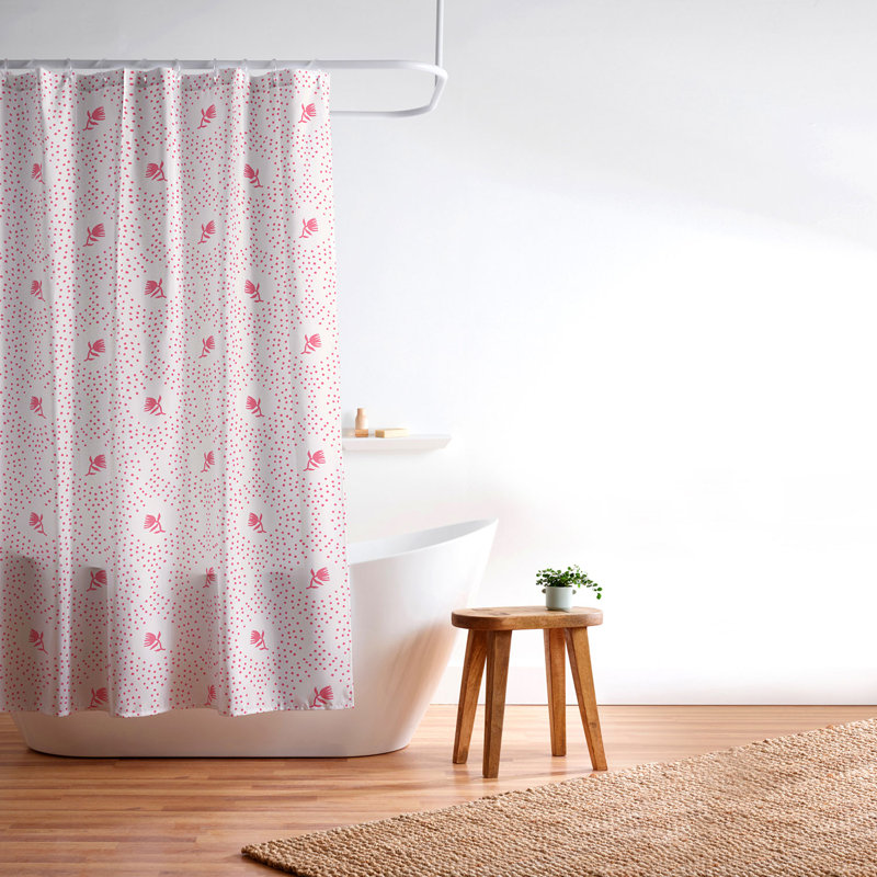 Rideau de douche Maritza Lisa, Rose floral 15