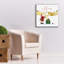  «Merry Christmas» par Elle Media Group, art mural sur toile, 26 po x 26 po-2116872763