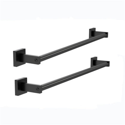 60cm 2 Wall Mounted Required Towel Bar