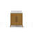 Berwyn 30 In. Single Sink Carrara White Engineered Marble Countertop Bath Vanity In Baja Oak