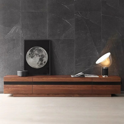 Modern minimalist TV stand floor cabinet