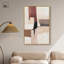 Impression sur toile Plaster Collage III par Art Remedy, cadre doré, 30 x 45-654509614-654509523