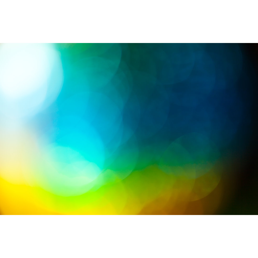 Gradient Bokeh Light von W-ings - Kunstdrucke