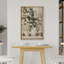 «Vintage White Floral Arrangement and Apples», reproduction d'art sur toile encadrée dans la chambre principale-129592601-129592602
