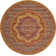 Tapis oriental rouge Ophelia