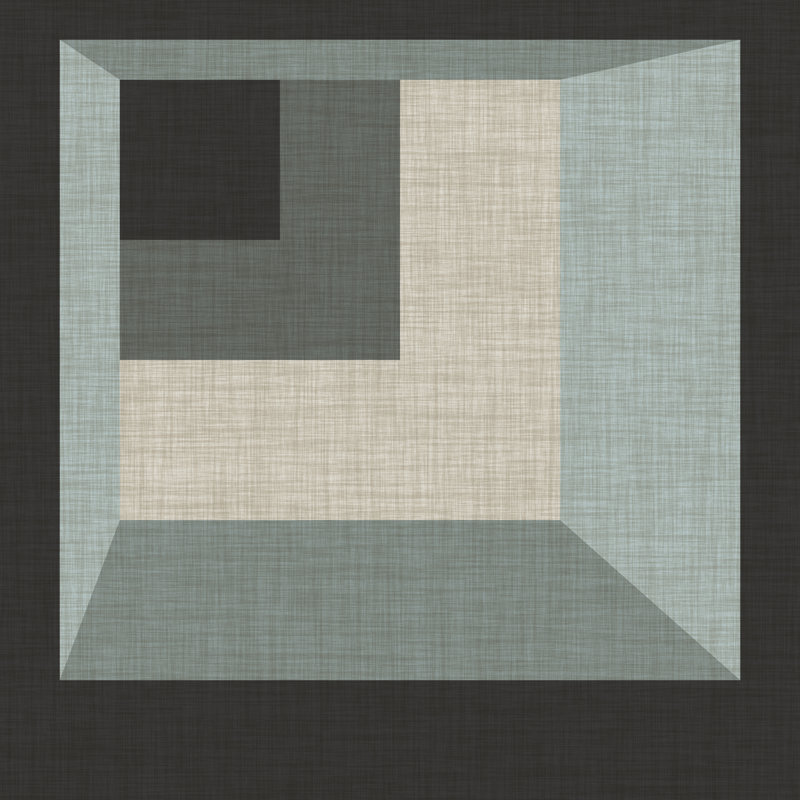 «Geometric Perspective I» par June Erica Vess, impression sur toile, Toile tendue, H 36 po x l 36 po