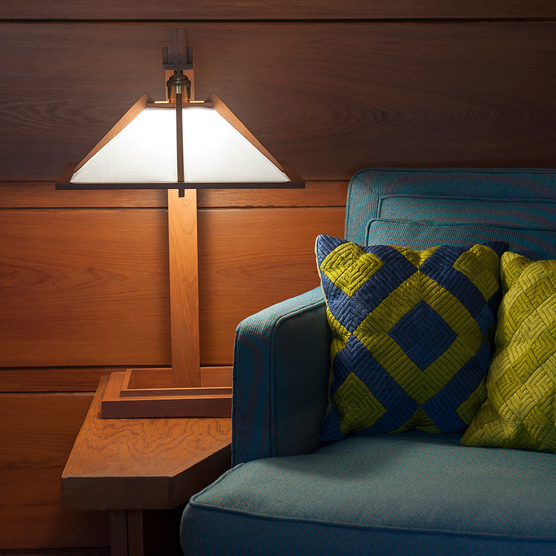 Taliesin Table Lamp, Cherry