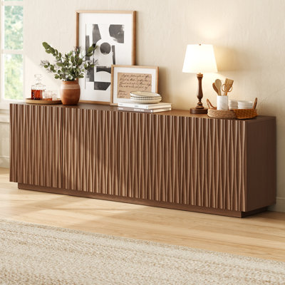 Console média Ridged Doors