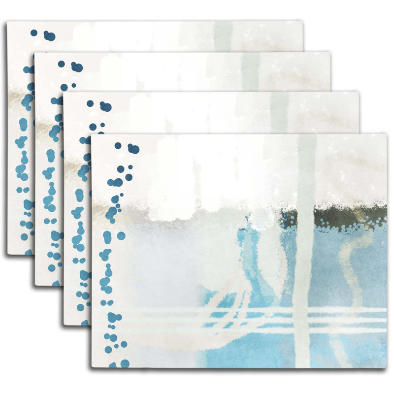 Napperon abstrait en polyester