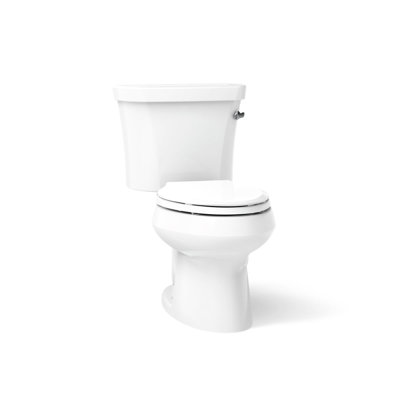 Wellworth 1.28 GPF Water Efficient Elongated Two-Piece Toilet