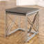 Ensemble de 2 tables gigognes d'appoint - tables de bout décoratives en métal pour le salon ou la chambre à coucher-1911709666-1993604848