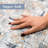 Hallway Rug Washable - Kitchen Rug Distressed Mats Non-Slip Soft Room Floor Carpet for Dining Room (Grey/Blue)-353183559