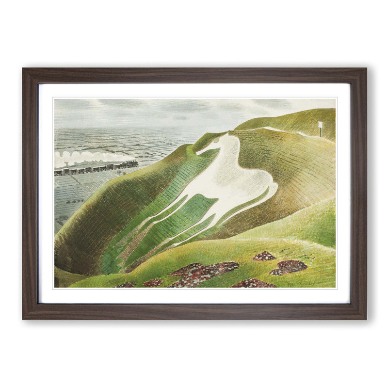 Eric Ravilious - Single Picture Frame Painting, Walnut