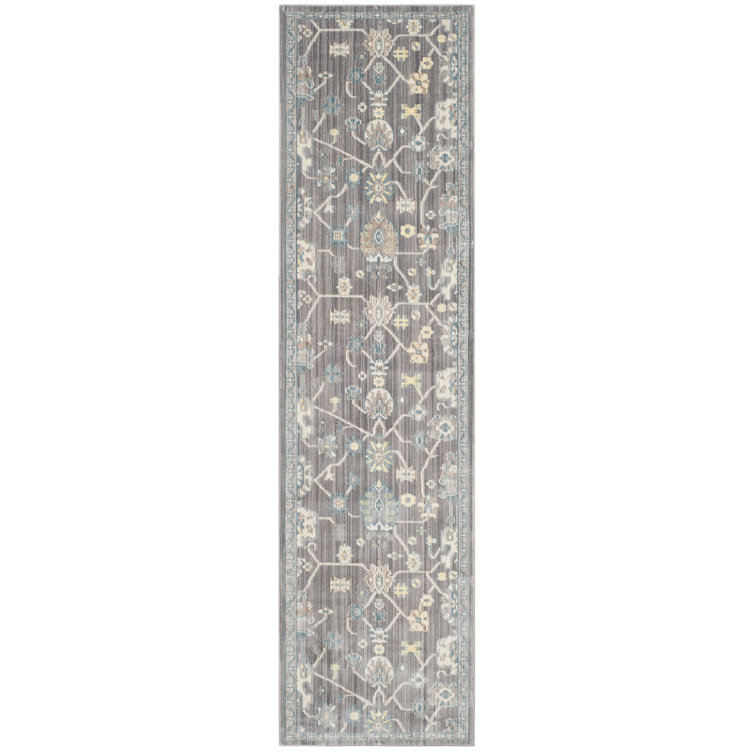 Tapis oriental gris