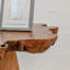 Burruss Solid Wood Tree Stump End Table
