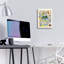 «Pittsburghese» par Ron Magnes, art en verre acrylique Wal-1492932659
