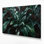 «Botanical Ti Plant», art mural sur toile verte