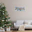 «Snowy Winter Townscape», art de la giclée encadrée par Grateful Licensing-799841840-799841842