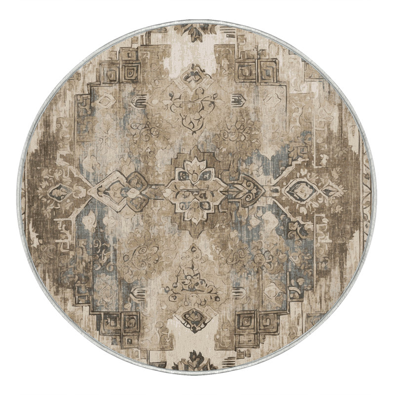 Cultural Echo Rug, Round 8'