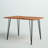 Modern Tan 48" x 30" Dining Table with Stylish Live Edge Design-1777283040-1777283041-1777283054