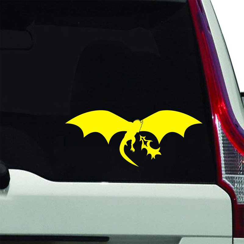 Window Decal, Yellow