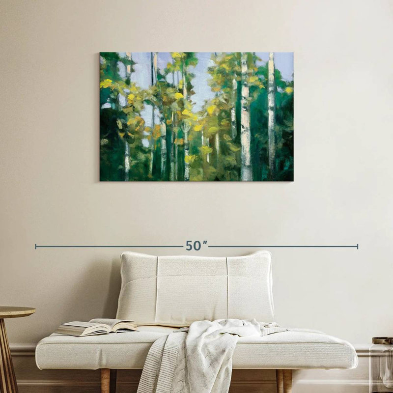 Alvord Birches, 24" H x 36" W