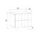 Table de chevet 24 po Lulu-1079573293