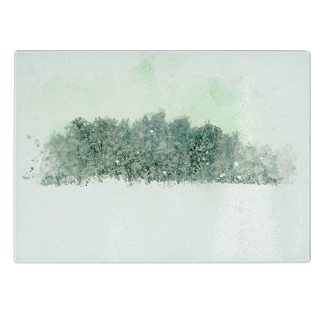 Glass Forest At Wintertime in Abstract Chopping Board