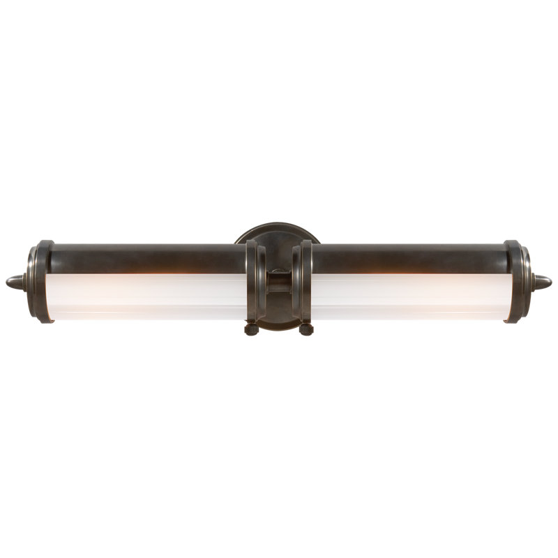 Thomas O'Brien Merchant Double Bath Light, Bronze