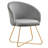 Modern Upholstered Barrel Chair Velvet Side Chair Makeup Accent Chair-68515954