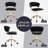 Home Office Chair, Velvet Upholstered Task Chair With Woven Open Back, 360° Swivel Desk Chair With Wheels, Adjustable Vanity Chair, Computer Chair For Office, Studio-1088771806