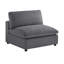 Canapé modulaire 5 pièces Chelsea - gris anthracite-1021304784