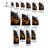 Floral Motif Non-Woven Soft Printed Rug with Vibrant Colors Perfect for Adding a Touch of Elegance to Any Room-126124553