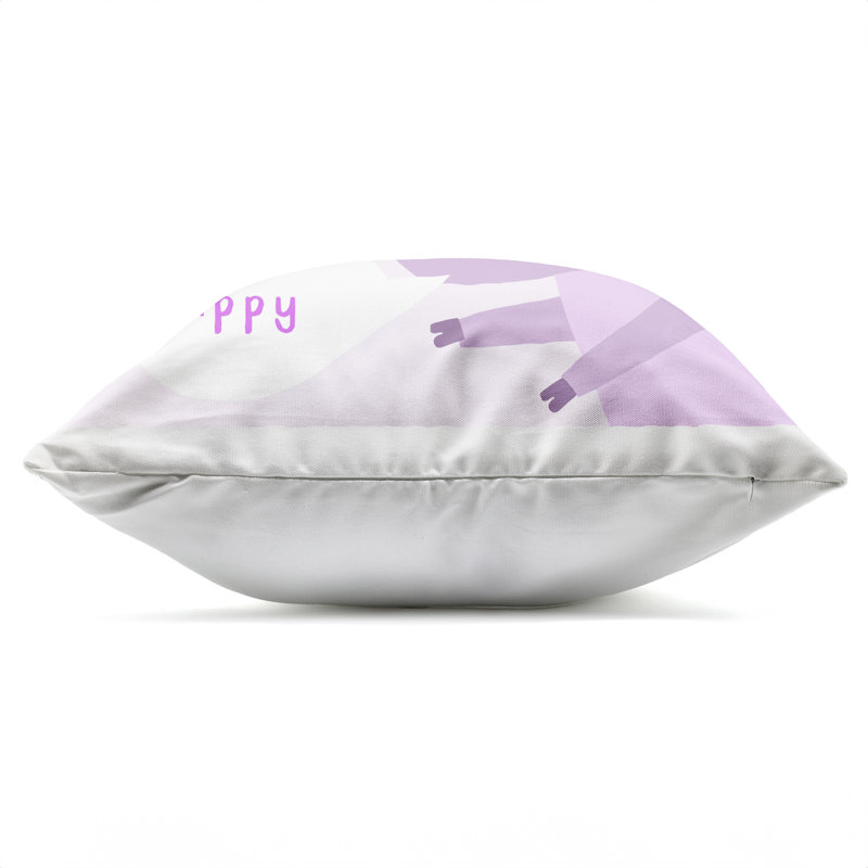 Coussin d'extérieur Be A Friend Birds, imprimé par Carla Daly