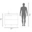 Évier utilitaire autoportant gris fumée avec robinet, lavabo spacieux pour les accessoires ménagers dans la cuisine, la buanderie et l’atelier, lavabo profond en acier inoxydable avec robinet en plastique de 77 lb