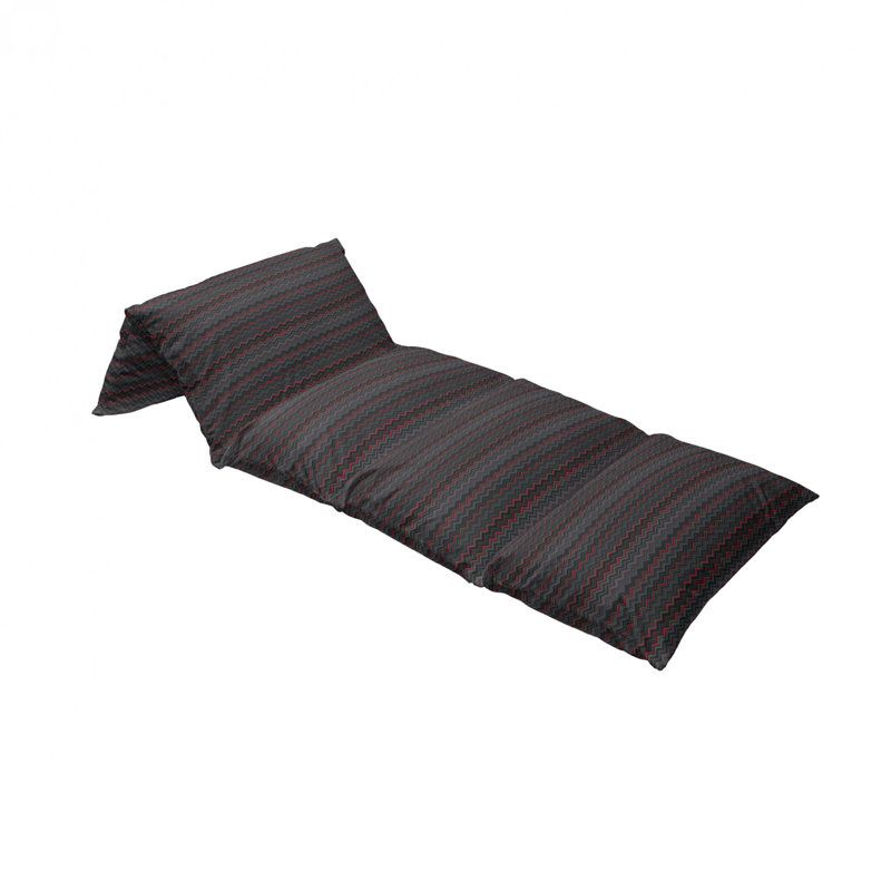 Housse de coussin d'extérieur Zigzag, H 2 po x l 36 po x P 88 po
