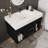 Space-saving Modern Vanity With Ceramic Sink For Small Spaces