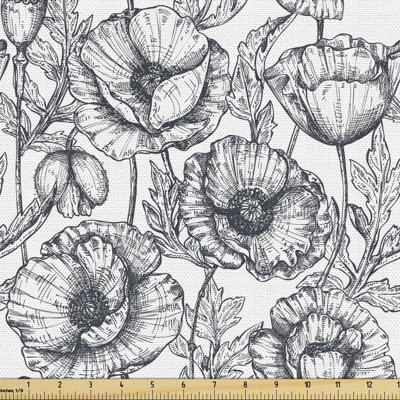 Nowthen Poppy Flowers Fabric