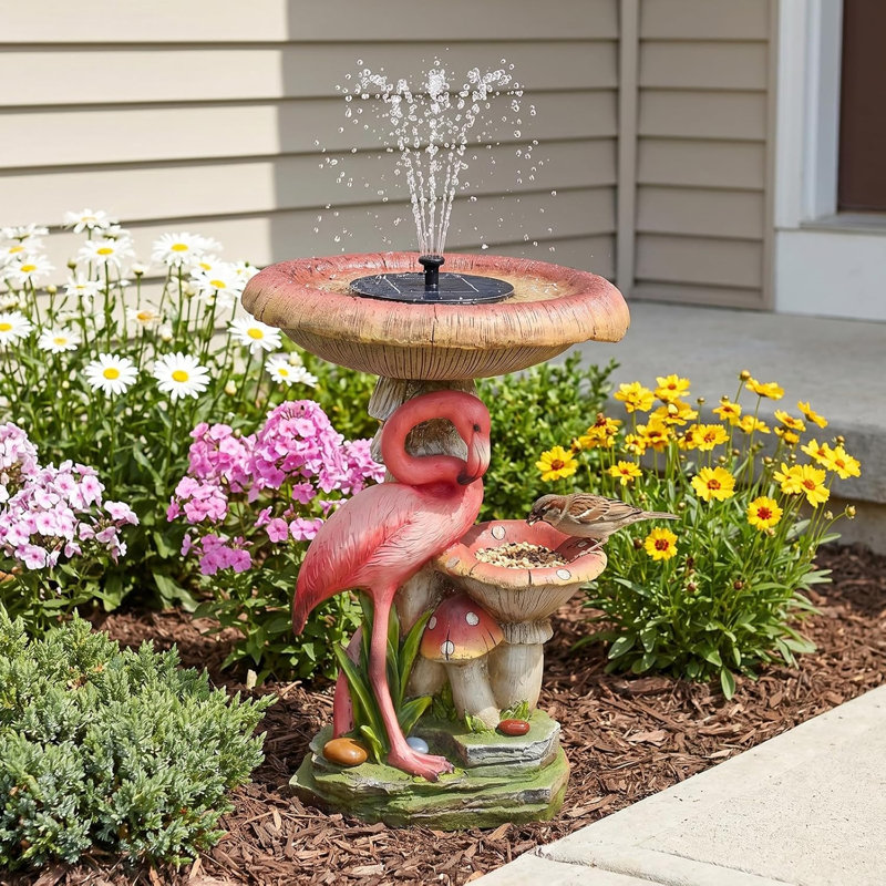 Fontaine de bain Flamingo Solar Bird