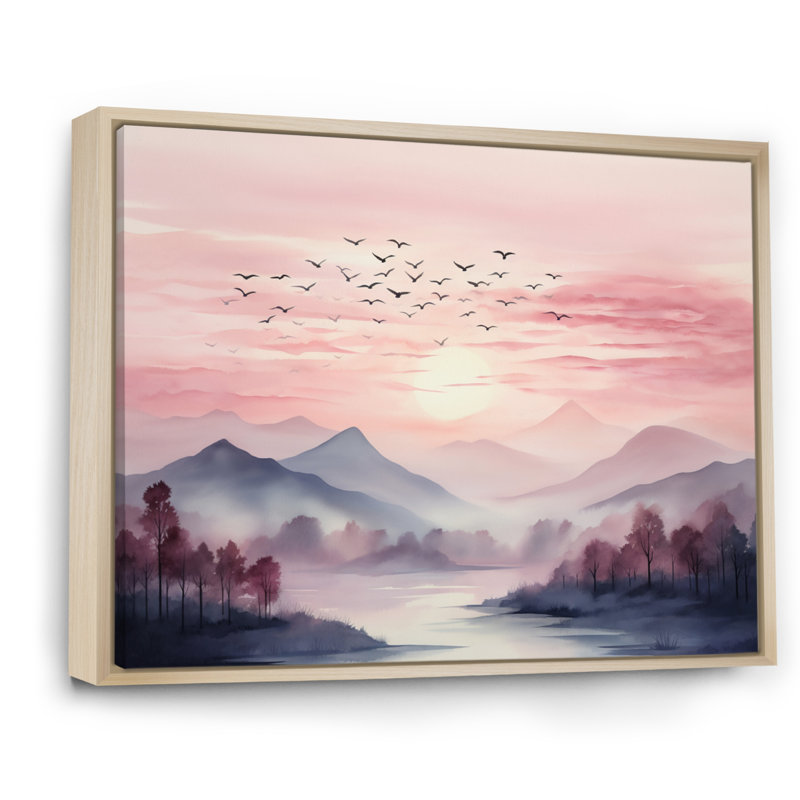 «Urban Escape II» sur toile, H 24 po x l 32 po x P 1 po, Cadre naturel flottant