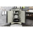 Oak Triangle Bathroom Cabinet With Adjustable Shelves - Stylish Appeal Storage 2