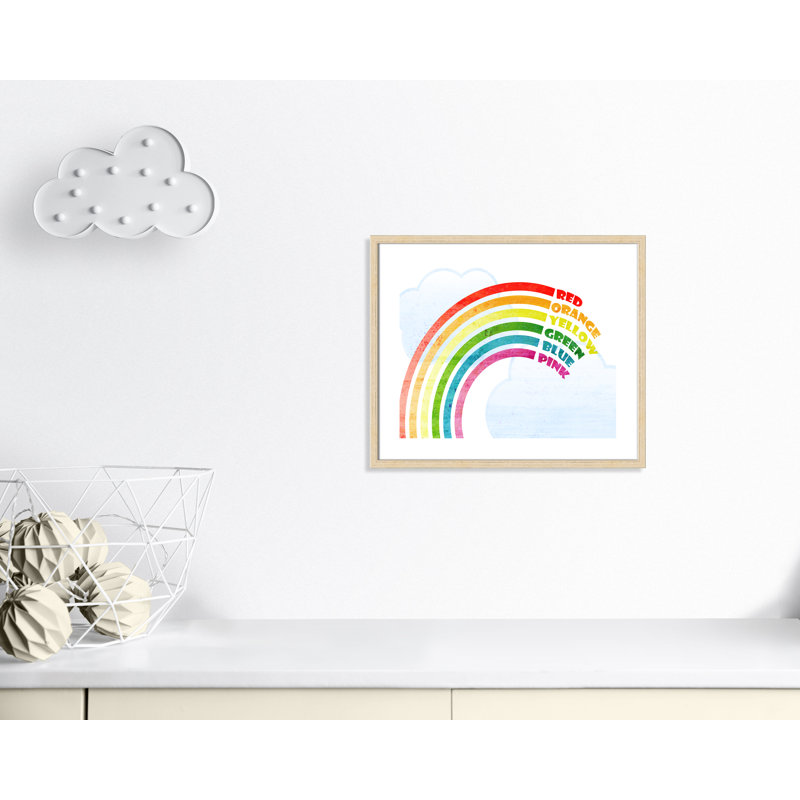 Art sur toile, couleurs, Encadrement beige, 24.5" H x 20.5" W x 1.18" D