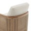 Fauteuil demi-tonneau pivotant Juliette